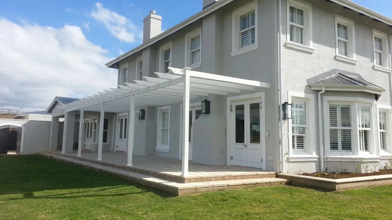 pvc balustrade estate rail