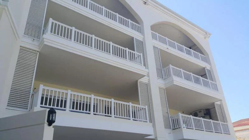 pvc standard style balustrade staircase railings